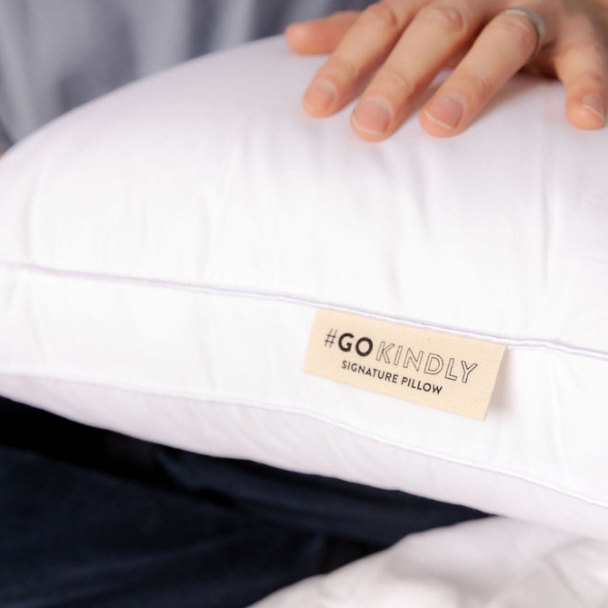 Hand Touching Pillow