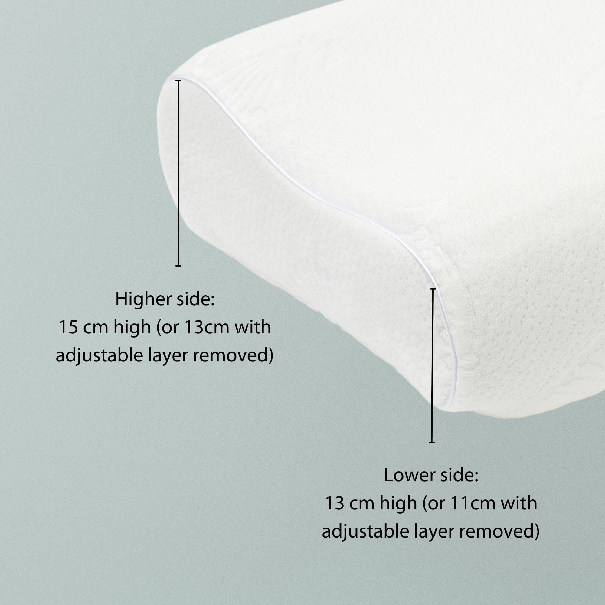 Memory Foam Pillow side